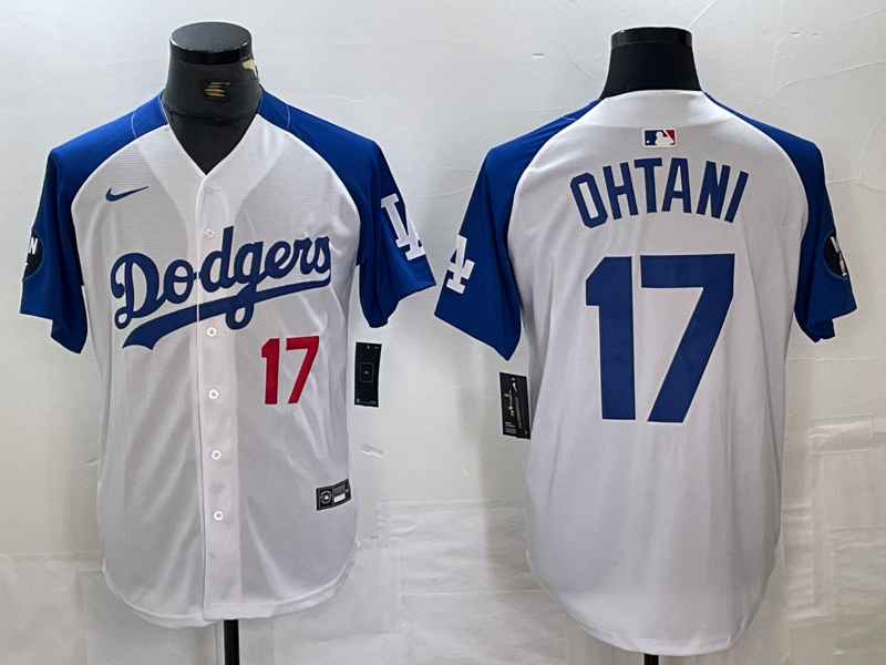 Men's Los Angeles Dodgers Shohei Ohtani White Limited Jersey